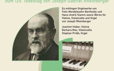 Orgelmatinee Rheinberger II